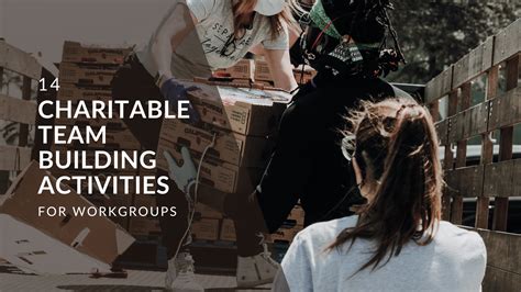 team building charity activities|6 Charity Team Building Activities for Work .